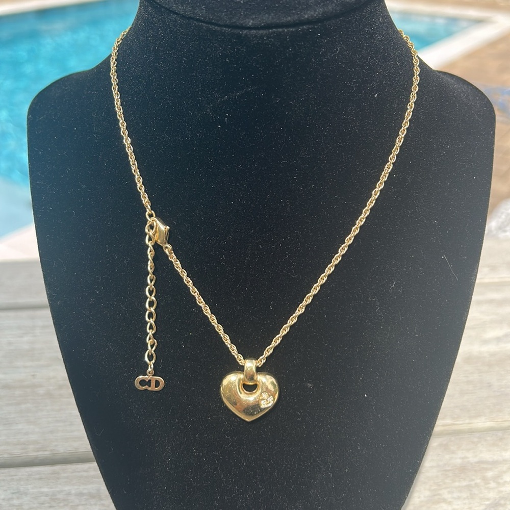 Dior Authentic, Vintage Heart Necklace